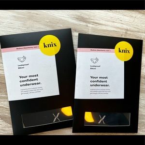 Knix leakproof period panties NWT